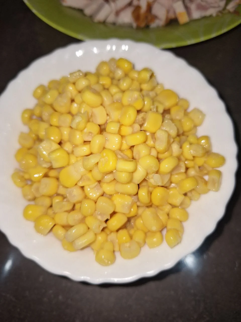Салат с копчёной курицей и морковью по-корейски