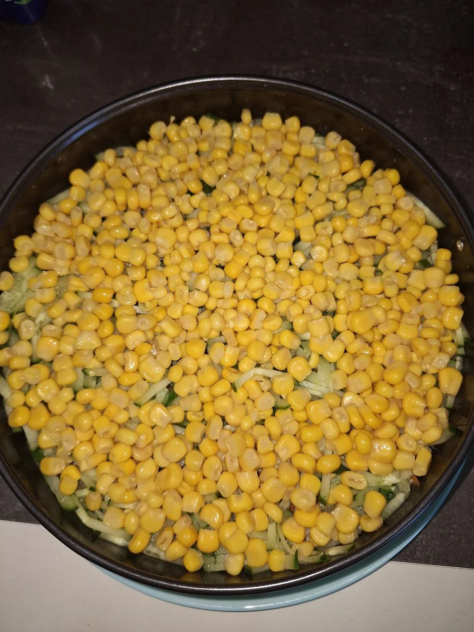 Салат с копчёной курицей и морковью по-корейски