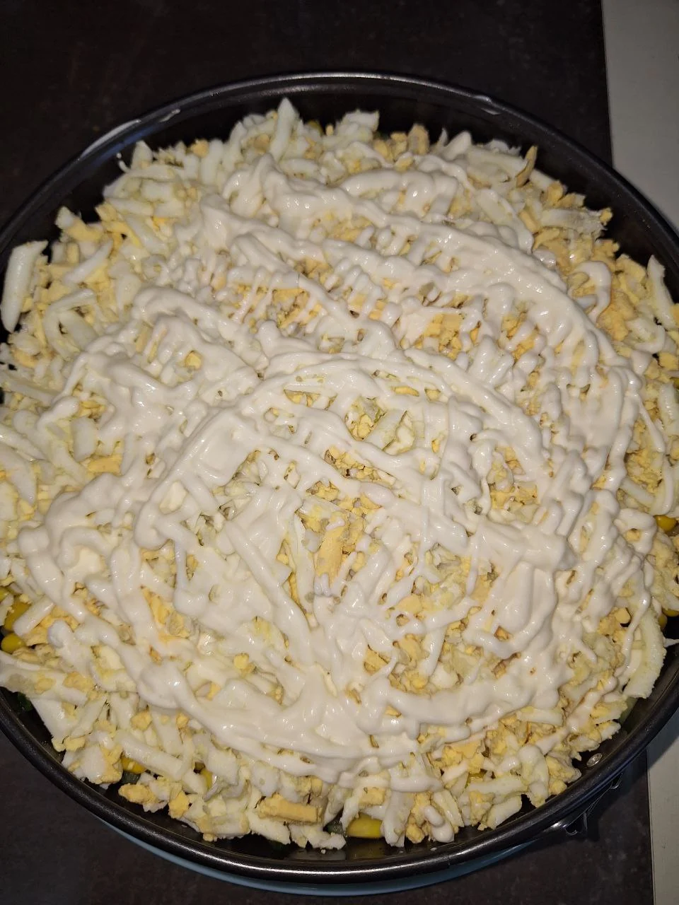 Салат с копчёной курицей и морковью по-корейски