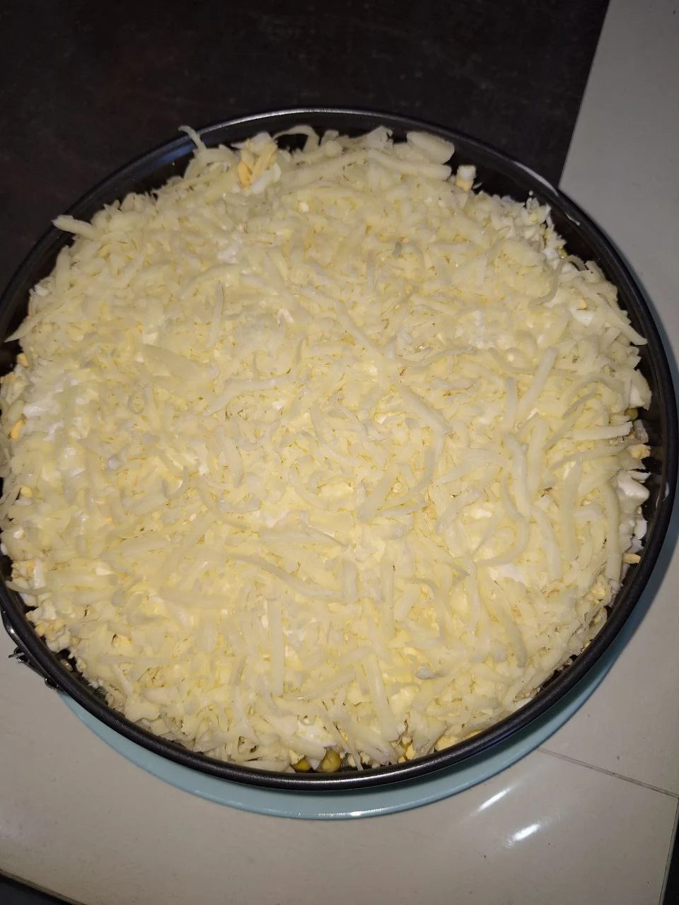 Салат с копчёной курицей и морковью по-корейски